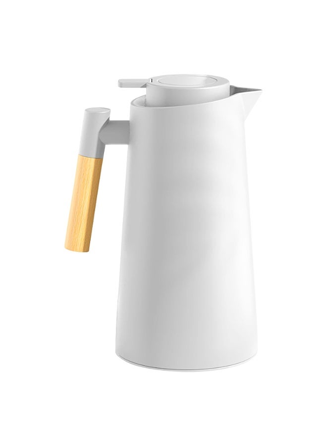 كيلا إبريق حراري - إبريق ماء | إبريق شاي مبطن بالزجاج سعة ١٠٠٠ مل | موزع مشروبات | إبريق قهوة معزول للسفر والتخييم والمطاعم والاستخدام المنزلي - Image 1