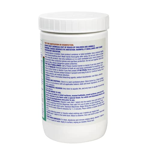 Evolve Concentrated Bleach Tablet Bulk Size 240 Tablets 1 Pack Linen Breeze - Image 2