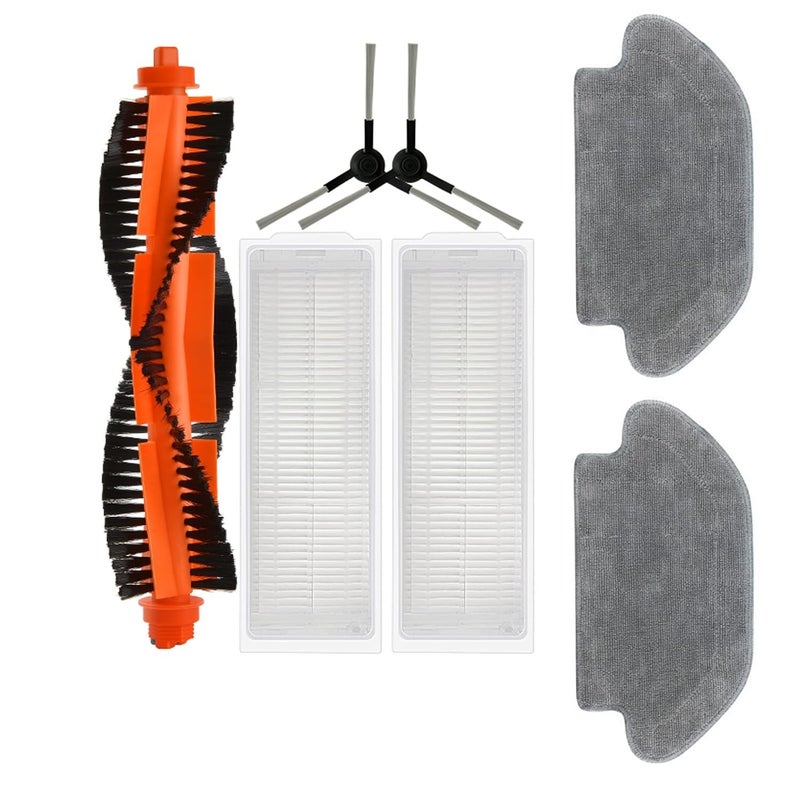 finehepa مجموعة إعادة تعبئة Finehepa قطع غيار ملحقات متوافقة مع مكنسة Mi Robot VacuumMop P Mop P Wet Kit جديدة - Image 1