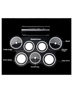 Generic Portable Foldable Silicone Electronic Drum Pad Kit  - Image 4