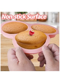 Generic Silicone Air Fryer Egg Pan, Non-Stick Air Fryer Baking Pan Cupcake Pan Reusable Silicone Muffin Pan Tray for Making Egg Muffin, Baking Hamburger, Fried Egg, Cupcake, Tart and Dessert  - Image 5