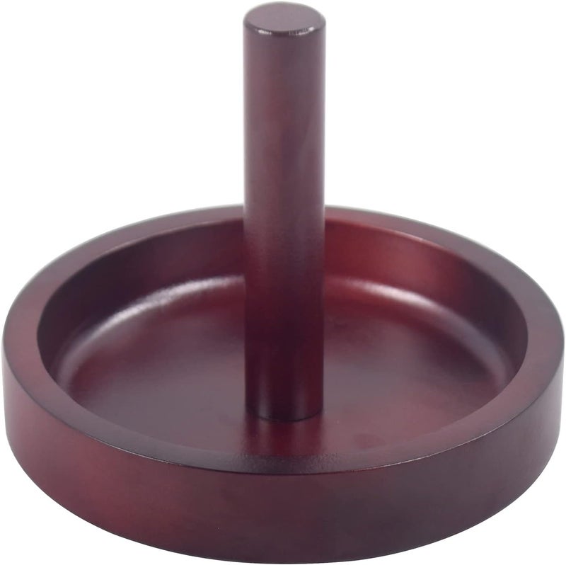 GAMESUN Billiard Cone Talc Bowl Wood Cone Talc Bowl Cone Chalk Holder for Pool/Billiards Table - Image 1