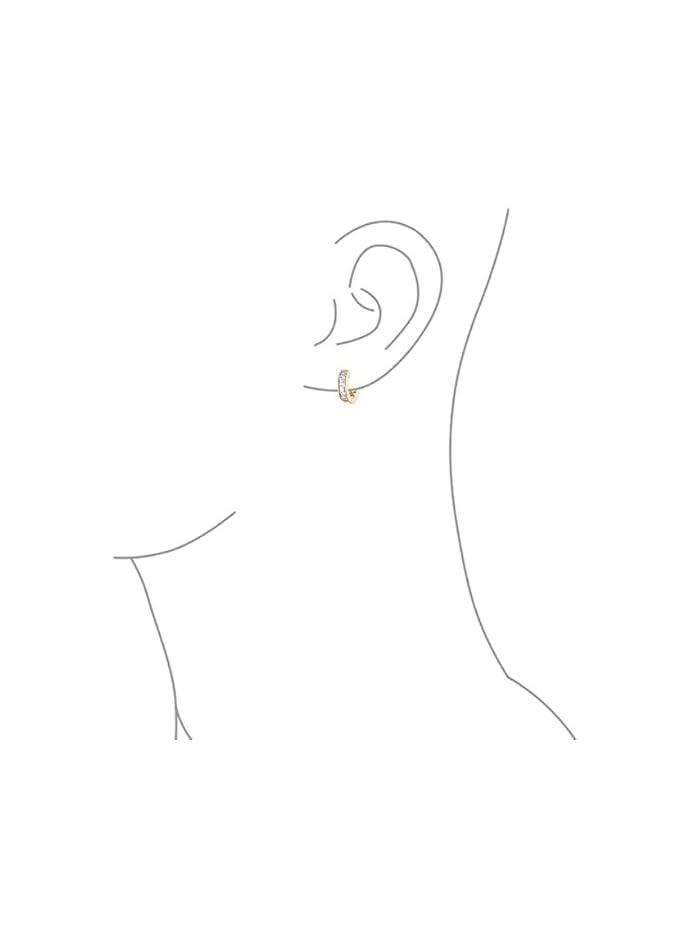 Fayrouz Jewellery Jewelry set consisting of a baguette tennis bracelet and hoop earrings.  - Image 5
