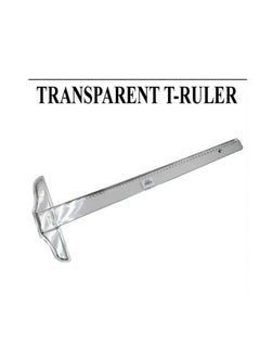 T-Square Plastic Transparent T-Ruler No 138 for Drafting and General Layout Work