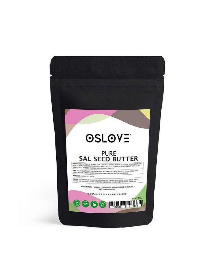 Oslove Organics Sal Butter 1Lb By Oslove Organics 100% Pure And Natural Luxurious Velvety Smooth On The Skin Great For Body Butters/Soaps/Deodorants  - Image 2