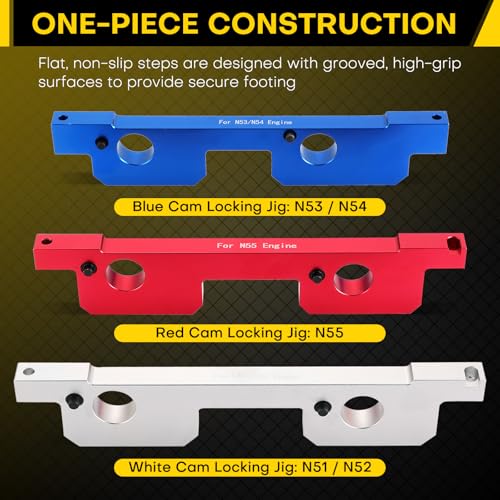 Acymner Master Engine Timing Vanos Cam Camshaft Locking Tool | Crankshaft Flywheel Alignment Tool Kit Compatible with BMW Vehicles with 2.5L 3.0L N51 N52 N53 N54 N55 - Image 3