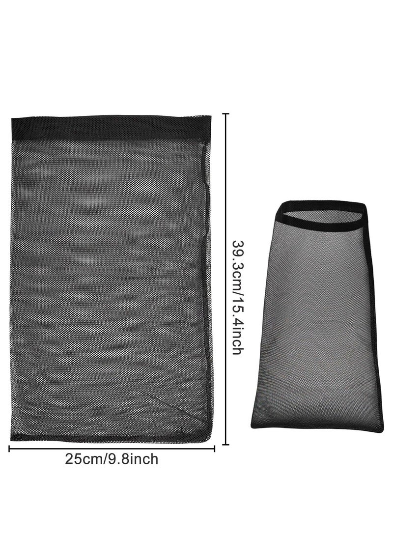 شو وو Dryer Vent Lint Bags, 3 Pack Traps Dust Bag, for Outdoor Vents Capturing and Dust, Exterior Trap Cover Outside House (Black) - Image 3