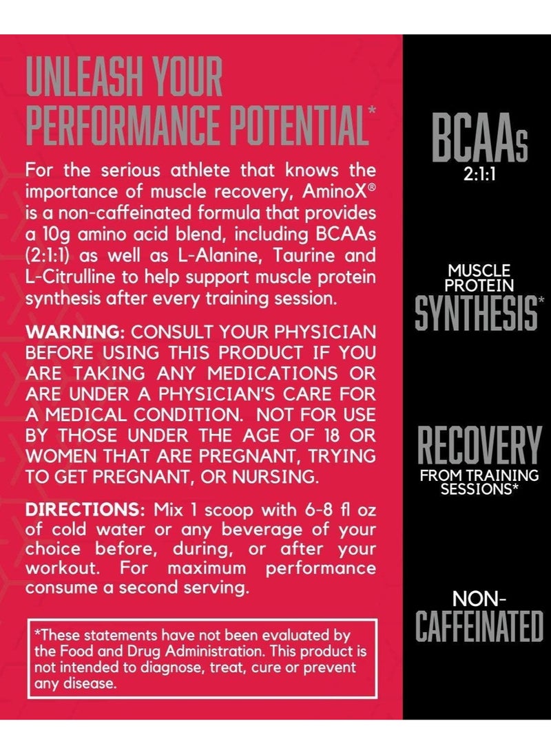 BSN - Amino-X Endurance And Recovery Fruit Punch 2.24 Lb 70 Servings - Image 1