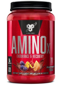 Amino-X Endurance And Recovery Fruit Punch 2.24 Lb 70 Servings