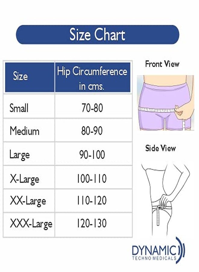 Dyna Surgical Abdominal Support Corset for a Trim Waist Line(8 Inch Width) (X-Large(40-44 Inches)) - Image 2