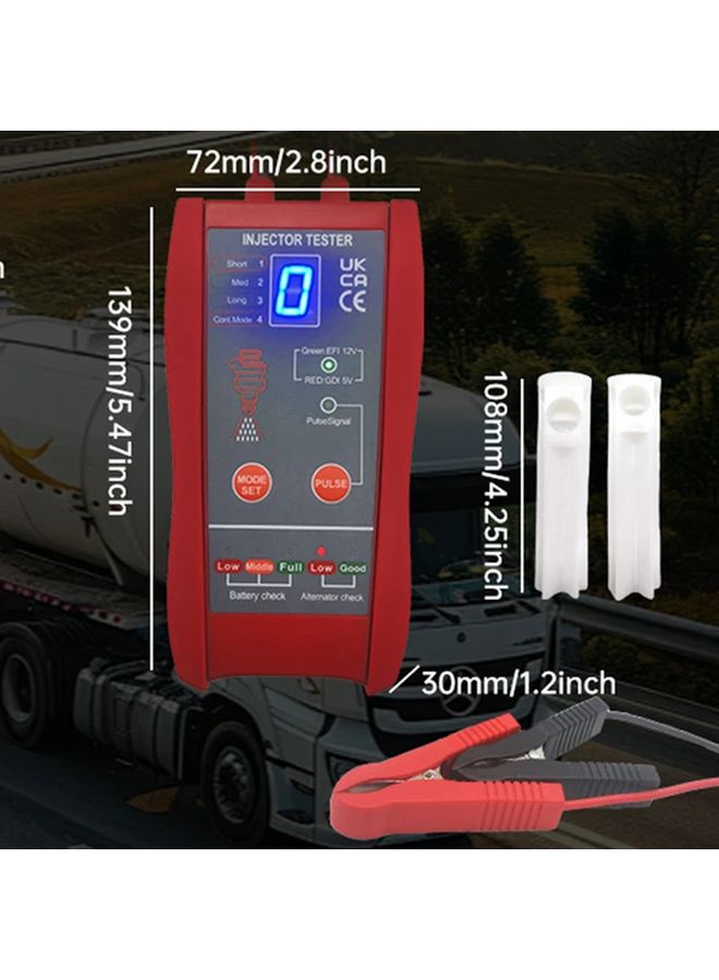 Model IT 920 Advanced Fuel Injector Tester With LED Display And Cleaning Tool - Image 3