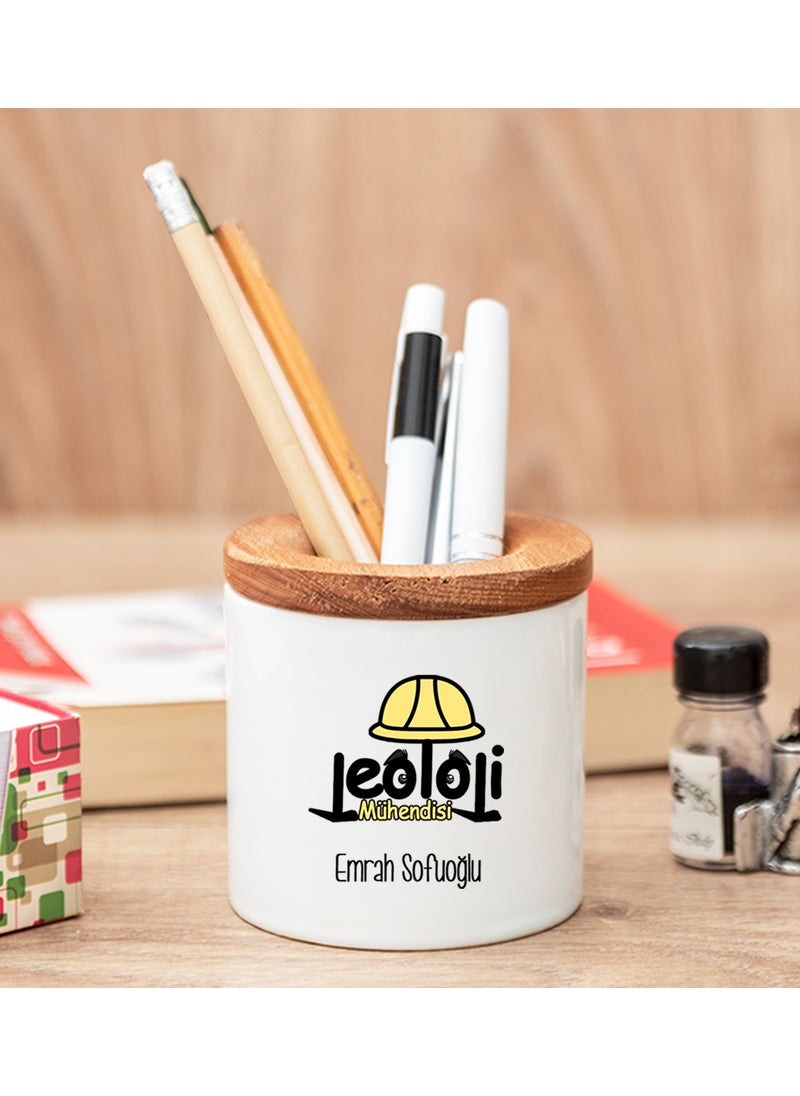 Hediye Dükkanı Gift Shop Personalized Geological Engineer Pencil Case 