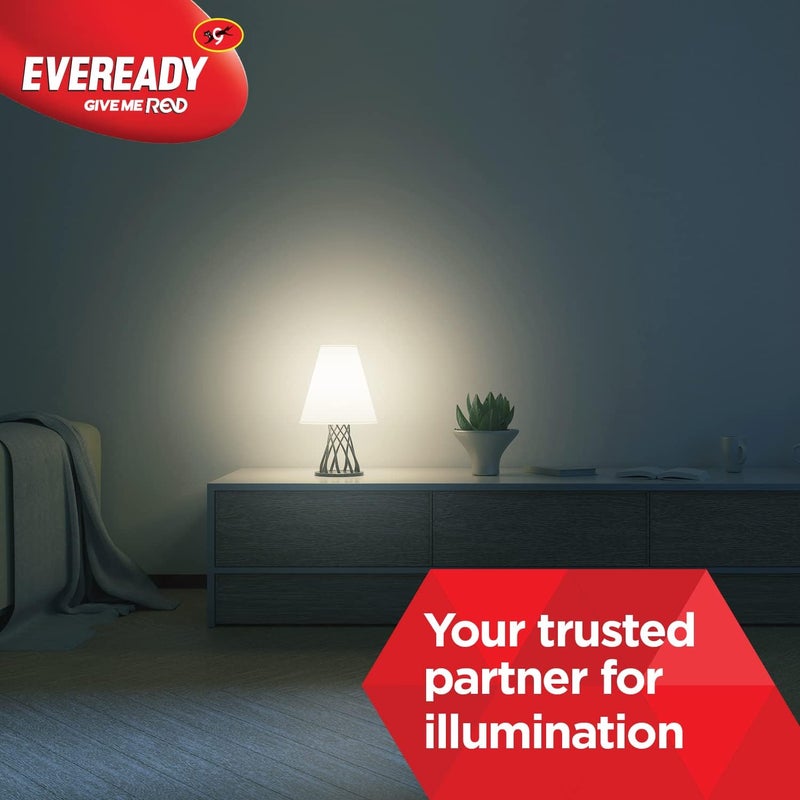 Eveready مصباح LED طوارئ 12 واط B22D | ضوء نهاري بارد (6500 كيلفن) | موفر للطاقة | 4 ساعات احتياطي للبطارية | بطارية ليثيوم أيون داخلية (10) - Image 3