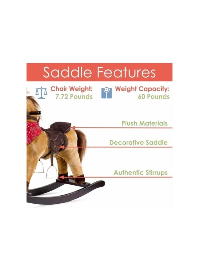 Horse Music Ride-On Toy Cute Authentic Rich Unique Detailed Design Premium Quality - Image 3