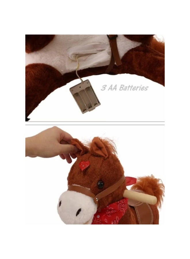 Horse Music Ride-On Toy Cute Authentic Rich Unique Detailed Design Premium Quality - Image 2