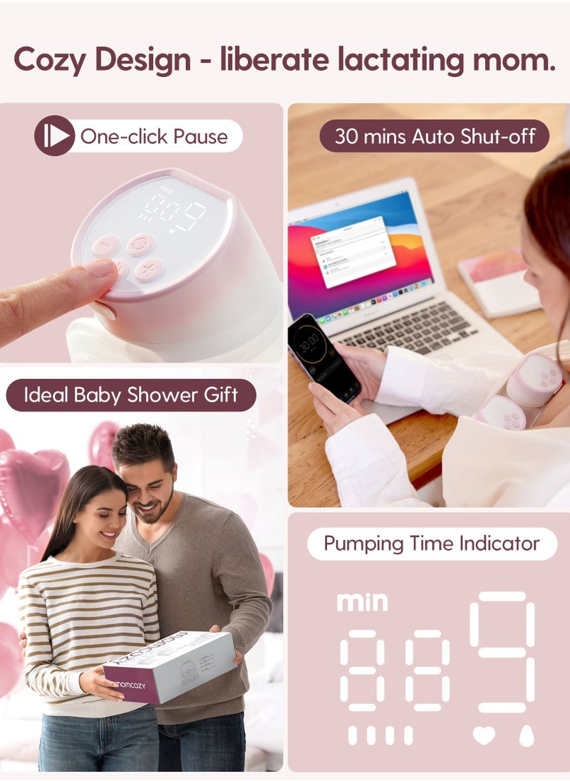 Momcozy - S12 Pro Double Breast Pump Electric, Portable, Smart Display, 3 Modes 9 Levels - Image 1