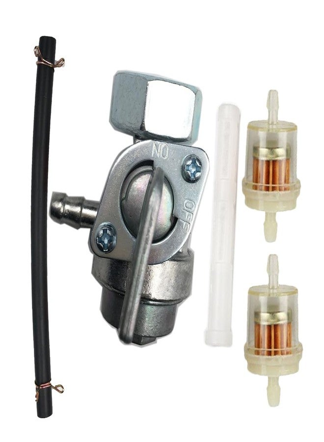 IBVIBV Fuel Shutoff Valve Petcock Compatible with Generac GP5000 GP5500 GP6000E GP6500 GP6500E with fuel filter - Image 2