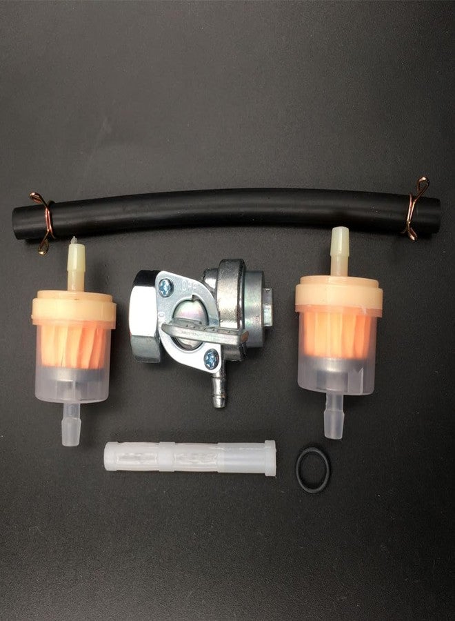 IBVIBV Fuel Shutoff Valve Petcock Compatible with Generac GP5000 GP5500 GP6000E GP6500 GP6500E with fuel filter - Image 4