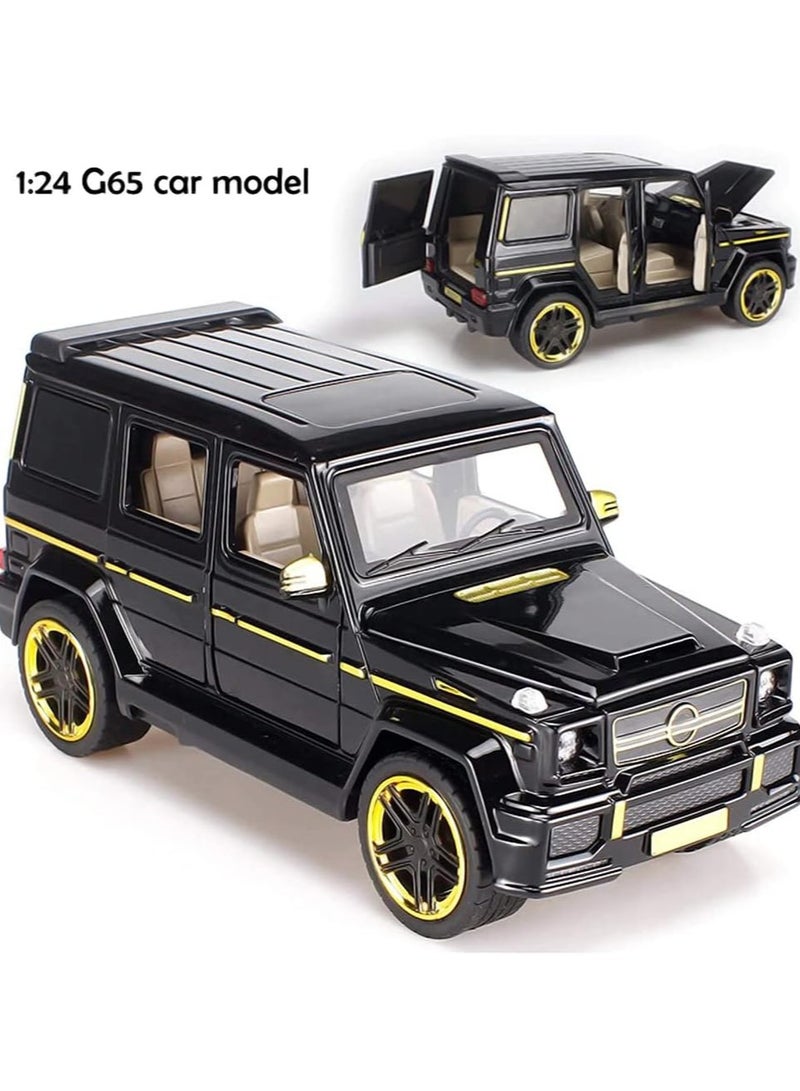 تشي زي 1:24 مجموعة نماذج الصب لألعاب نماذج سبيكة مرسيدس بنز G65 الحلي الزخرفية - Image 3