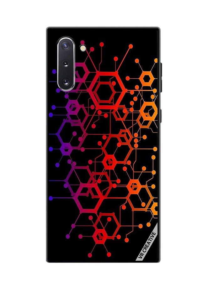 VR CREATIVE Protective Case Cover For Samsung Galaxy Note10 5G Abstract Circuit Board Design Multicolour - Image 1