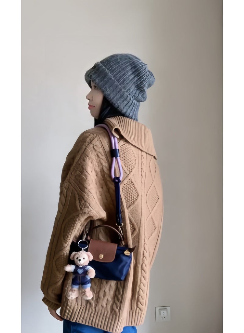 لونج شامب حقيبة صغيرة نسائية Longchamp Le Pliage بحمالة كتف قابلة للطي، حقيبة مكياج صغيرة متعددة الاستخدامات، حقيبة يد، حقيبة كتف كلاسيكية وأنيقة. - Image 5