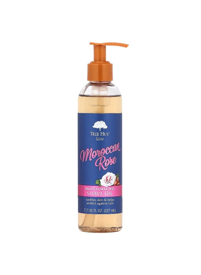 Treehut Tree Hut, Moisturizing Shave Oil, Moroccan Rose , 7.7 fl oz (227 ml) - Image 1
