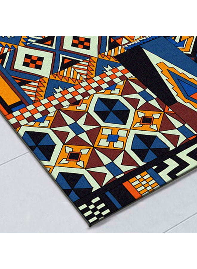 Bluejw 2-Piece Luxurious Modern Irregular Pattern Rectangular Anti-Slip Kitchen Floor Mat Multicolour 40x60cm - Image 3