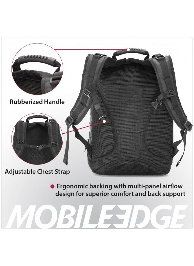 Mobile Edge - Mobile Edge Alienware Orion M17X Gaming Laptop Backpack - 17.3 Inch Computer Backpack For Men And Women With Exclusive Wireless Security Shield™ - Scanfast Checkpoint Friendly - Me-Awbp2.0 - Image 1