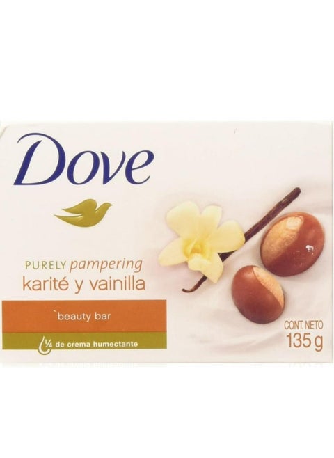 Pampering Shea Butter Beauty Bar with Vanilla 135 g