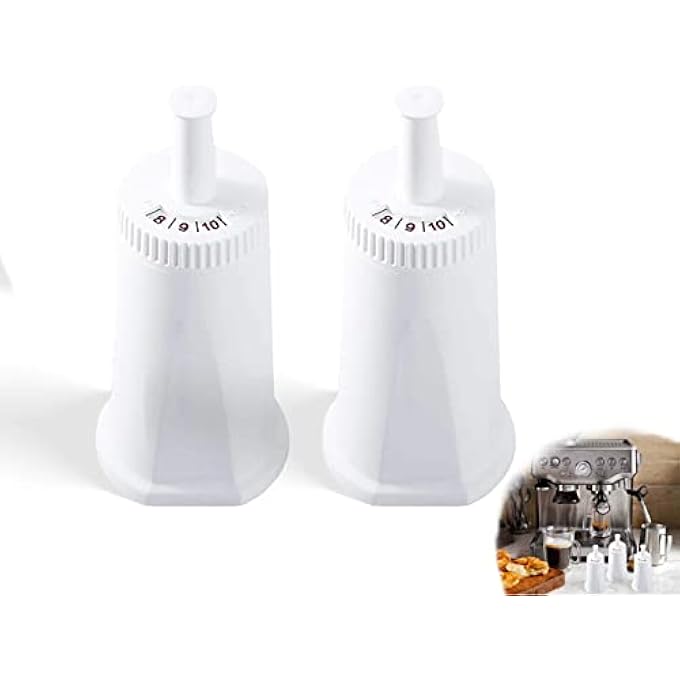 MAKINGTEC 2 Pack Of Replacement Water Filter For Breville Claro Swiss Espresso Coffee Machine  Compare To Part Bes008Wht0Nuc1 - Image 1