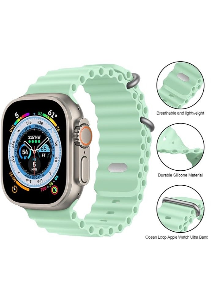 Smart Watch Ultra Ocean with Large Display, Fitness Tracking, Heart Rate Monitor, Waterproof Design, Adjustable Strap, Compatible with Android and iOS, One Year Warranty - Image 2