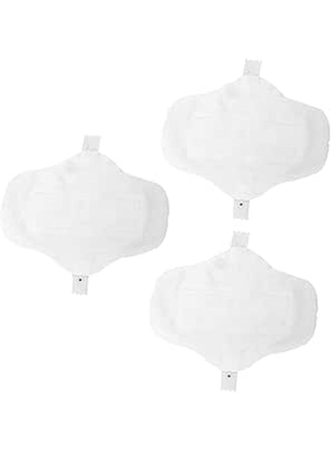 Washable Cotton Sanitary Pads Reusable Menstrual Pads 3 Pack Comfortable Absorbent - Image 1