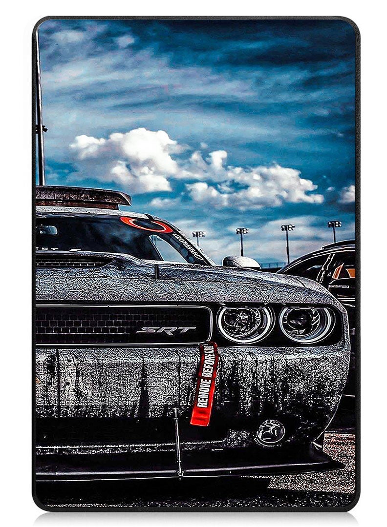 Theodor Protective Flip Case For Lenovo Tab M9 (2023) With Trifold Stand Auto Wake Sleep Shockproof Cover Mustang SRT - Image 1