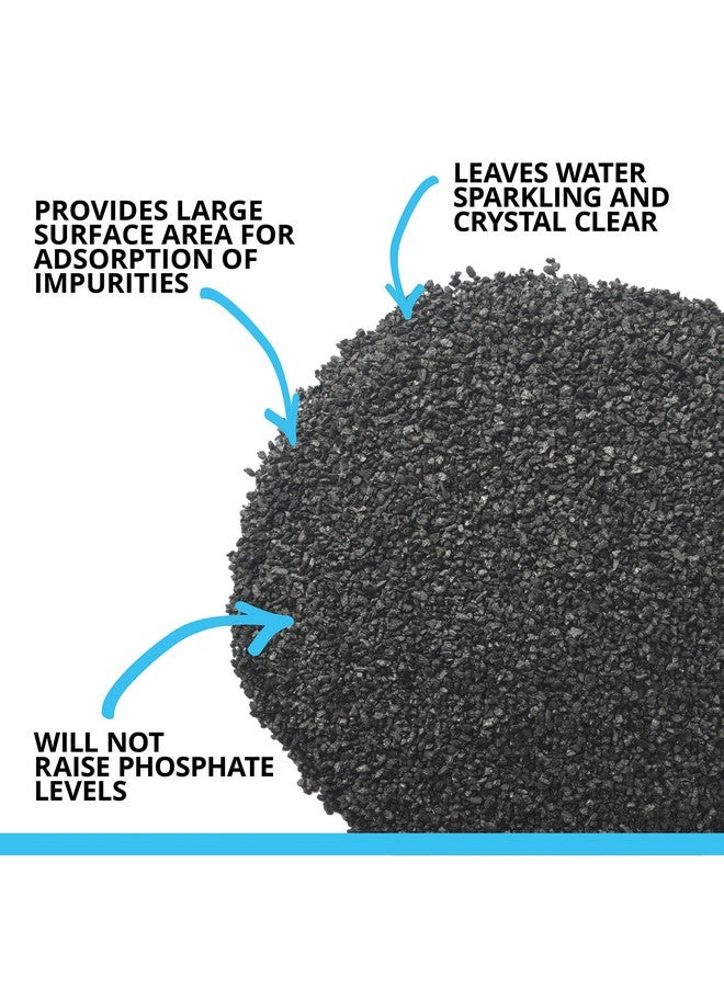 Fluval Carbon Filter Media for Aquariums, Premium Bituminous Carbon Inserts, 100-gram Nylon Bags, 3 Count (Pack of 1), A1440 - Image 3