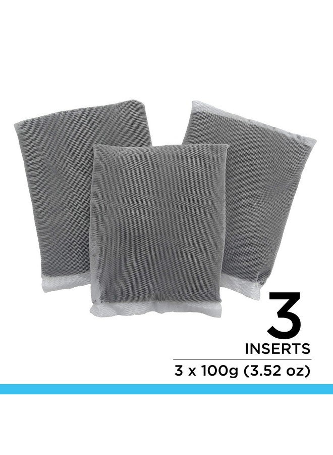 Fluval Carbon Filter Media for Aquariums, Premium Bituminous Carbon Inserts, 100-gram Nylon Bags, 3 Count (Pack of 1), A1440 - Image 2
