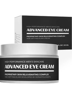 Advanced Mens Eye Cream  Eye Bags Treatment for Men  Mens Eye Cream Anti Aging Bags  Dark Circle with High Concentrate of Natural Ingredients  Eye Cream for Men  Mens Under Eye Cream for Bags with AgeDefying Skincare Formula  Eye Bags Treatment for Men  Mens Eye Cream Formulated with Vitamin C Witch Hazel and Other Natural Ingredients  101 fl oz 30 ml