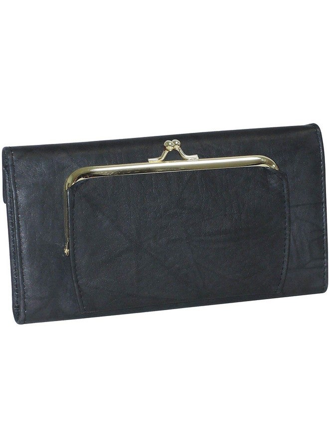 Buxton Rfid Organizer Clutch Wallet One Size Black - Image 2