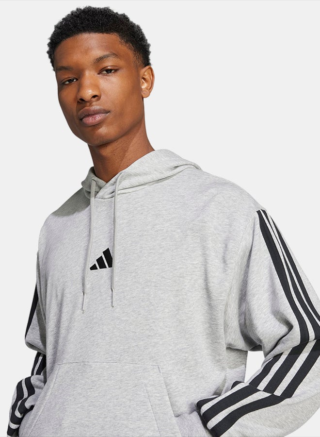Adidas Essentials 3-Stripes French Terry Hoodie - Image 4