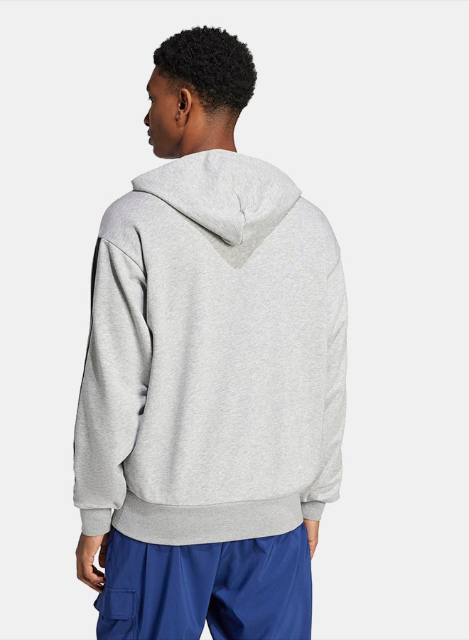 Adidas Essentials 3-Stripes French Terry Hoodie - Image 2