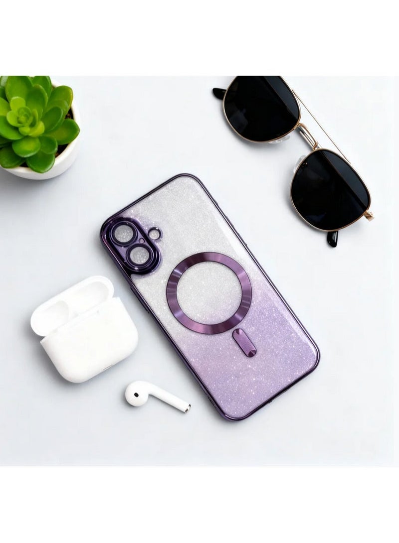 iPhone 16 Series Case, Clear Magnetic Cover with Military-Grade Protection for iPhone 16/16 Pro/16 Plus/16 Pro Max - Image 1