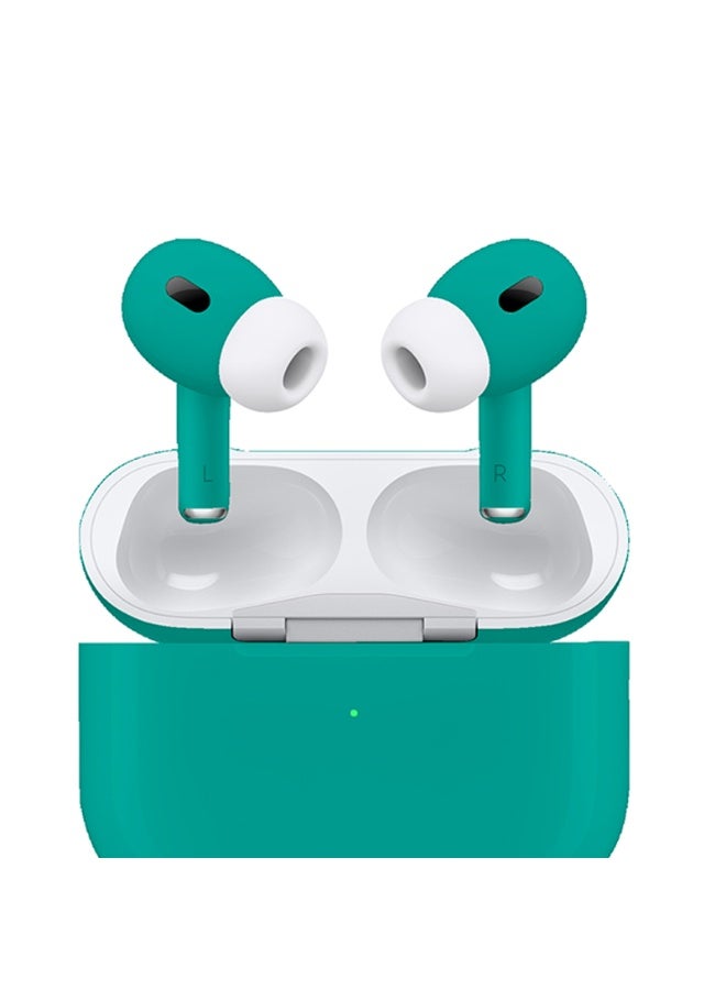 Craft Merlin Craft Customized Apple AirPods Pro 3 – Jade Hand-Painted Finish, Personalized Wireless Earbuds, Elegant Aesthetic Gift (Jade) - Image 2