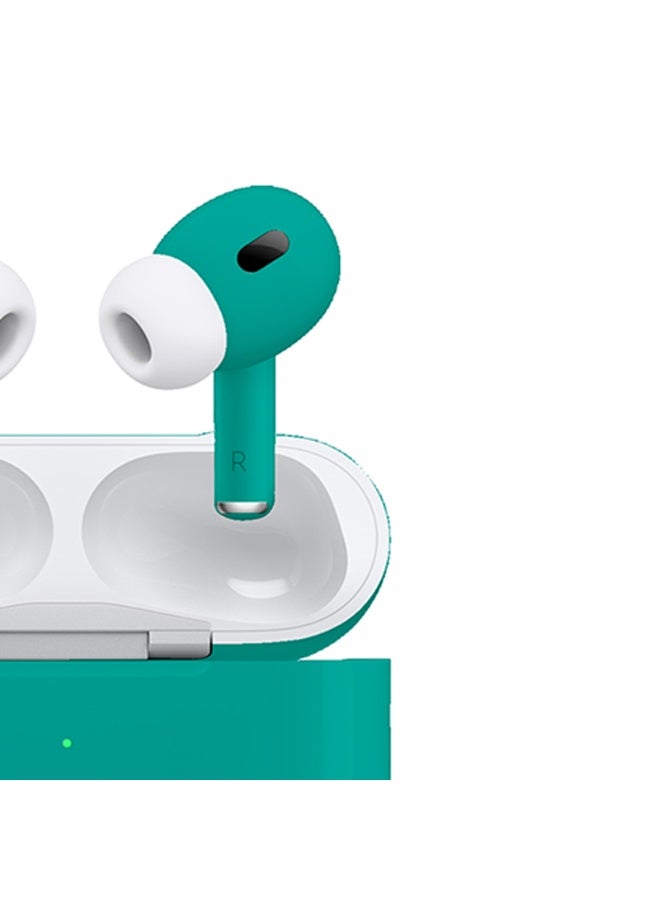 Craft Merlin Craft Customized Apple AirPods Pro 3 – Jade Hand-Painted Finish, Personalized Wireless Earbuds, Elegant Aesthetic Gift (Jade) - Image 3