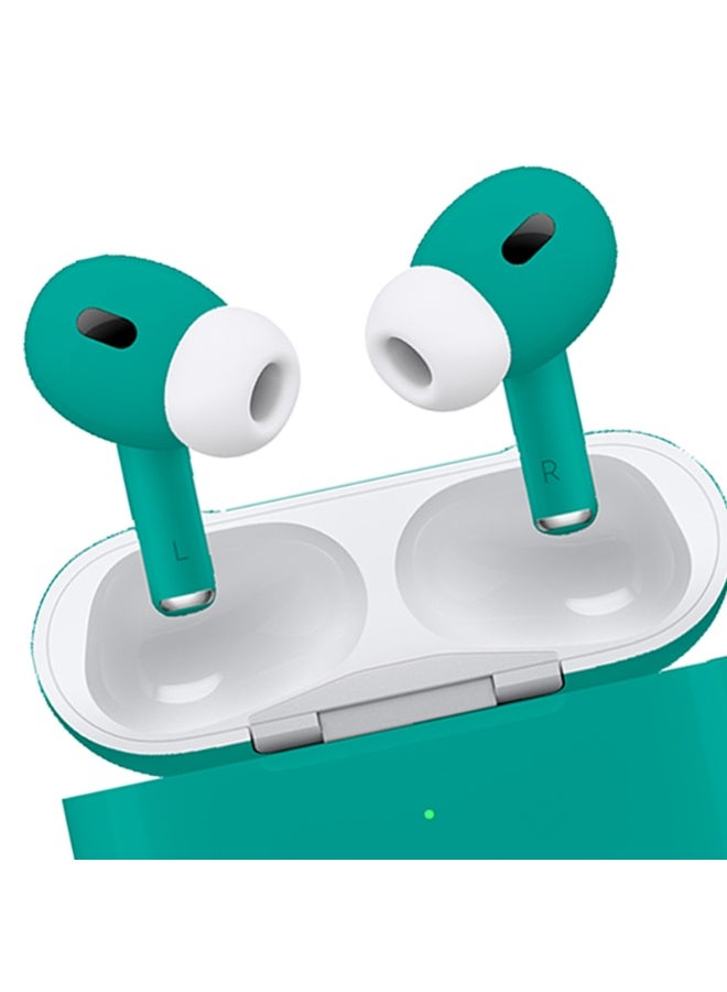 Craft Merlin Craft Customized Apple AirPods Pro 3 – Jade Hand-Painted Finish, Personalized Wireless Earbuds, Elegant Aesthetic Gift (Jade) - Image 5