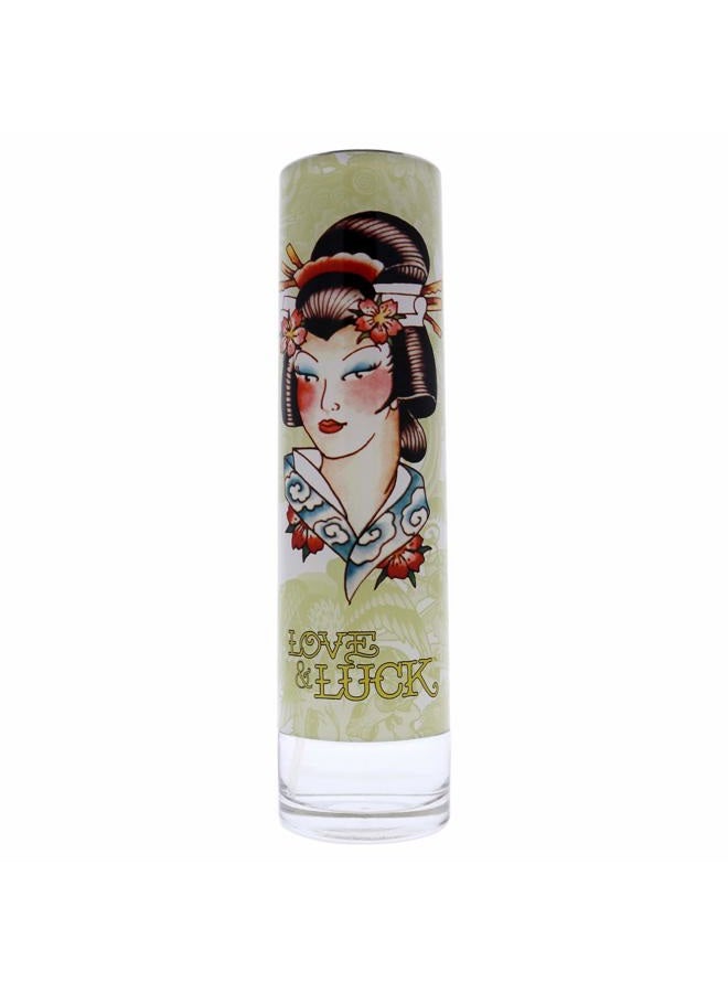 Ed Hardy إد هاردي حب وحظ للنساء 3.4 أونصة 100 مل رذاذ عطر (عبوة من 1) - Image 2