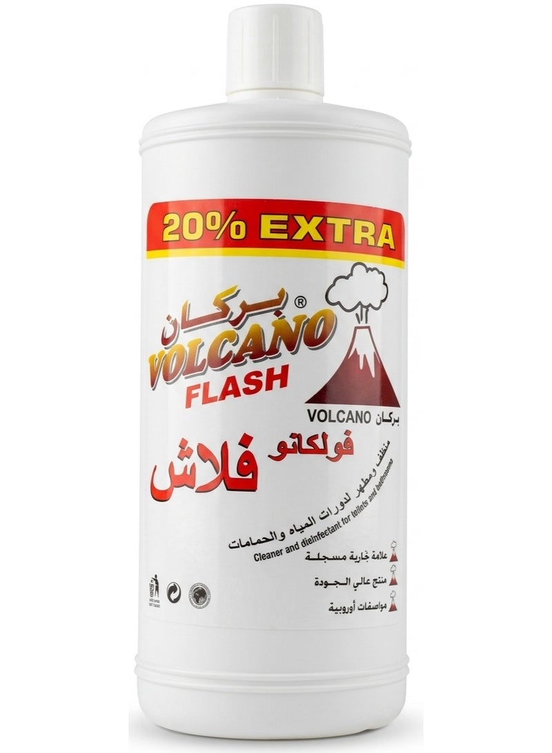 منظف ​​ومطهر فلاش للمراحيض والحمامات يضمن إزالة البقع بسهولة 800 مل