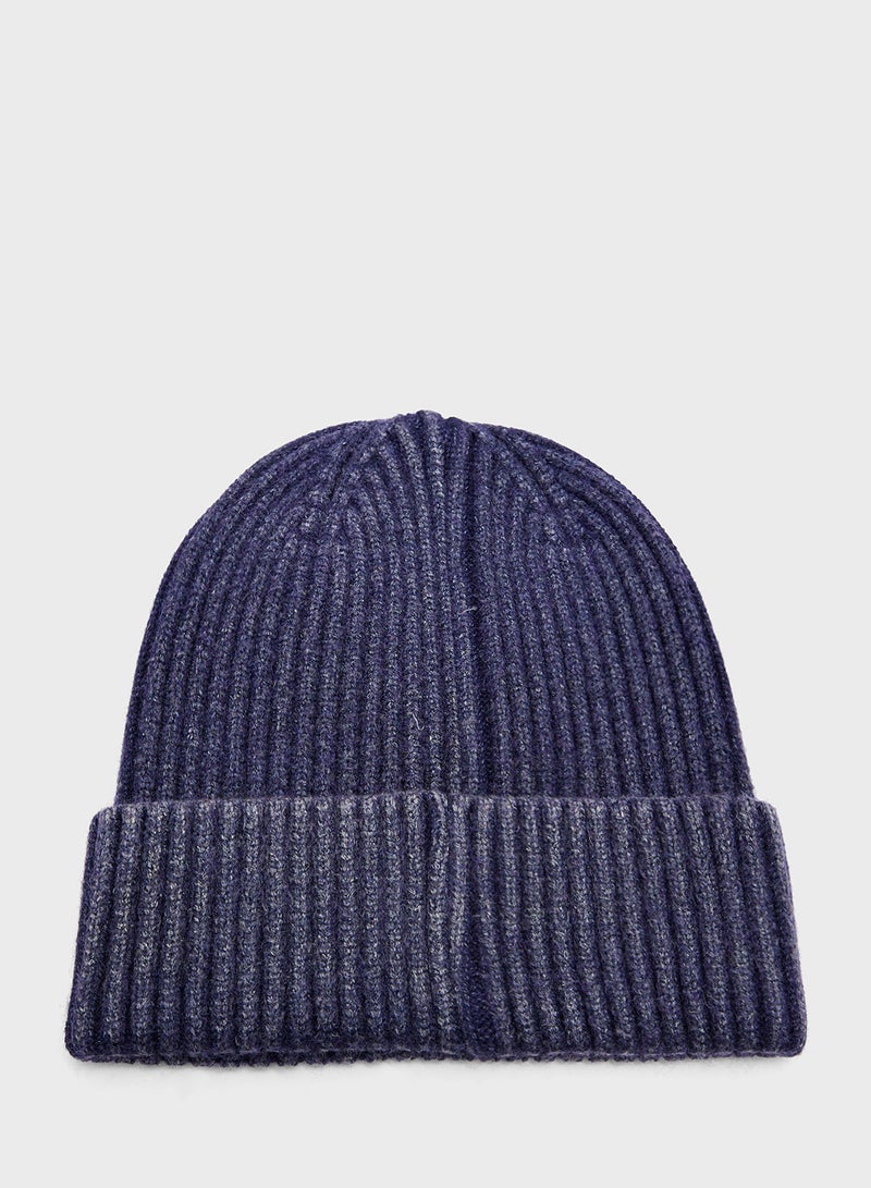 Robert Wood Wash Look Casual Knitted Beanie - Image 2