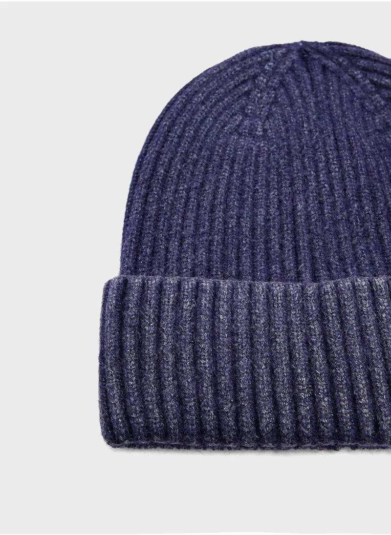 Robert Wood Wash Look Casual Knitted Beanie