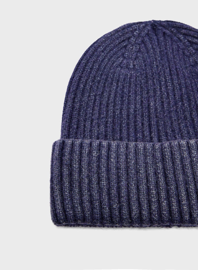 Robert Wood Wash Look Casual Knitted Beanie - Image 3