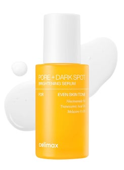 celimax PoreDark Spot Brightening Serum 30ml  Gellike Serum for Enlarged Pores with Niacinamide Tranexamic Acid Pore Minimizer NonIrritating Hydrating For Sensitive Skin hyperpigmentation