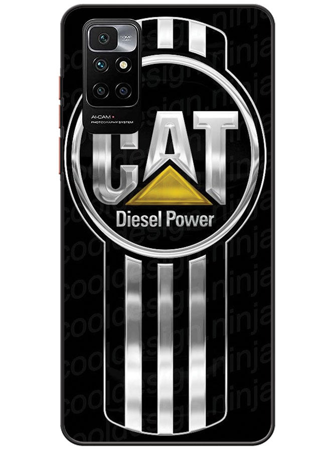 EYE CATCH Protective Case Cover For Xiaomi Redmi 10 (2022) Cat Diesel Power  - Image 1